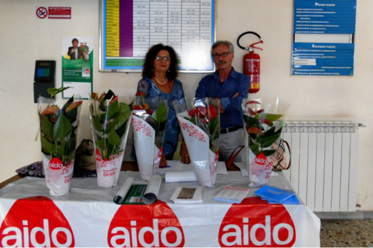 Iniziativa dell’AIDO per la donazione degli organi presso l’ASP di Enna