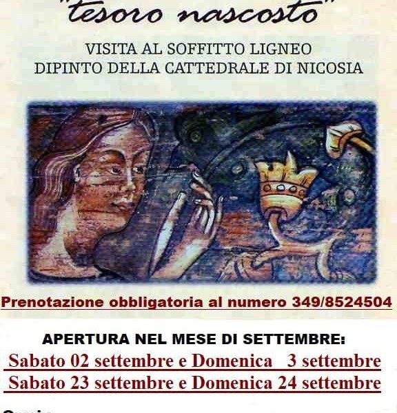 Nicosia: a settembre nuova possibilita’ per la visita del tetto ligneo