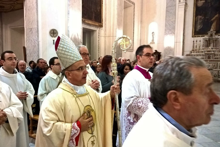 Celebrata solennemente dal vescovo Gisana la chiusura dell’Anno Santo