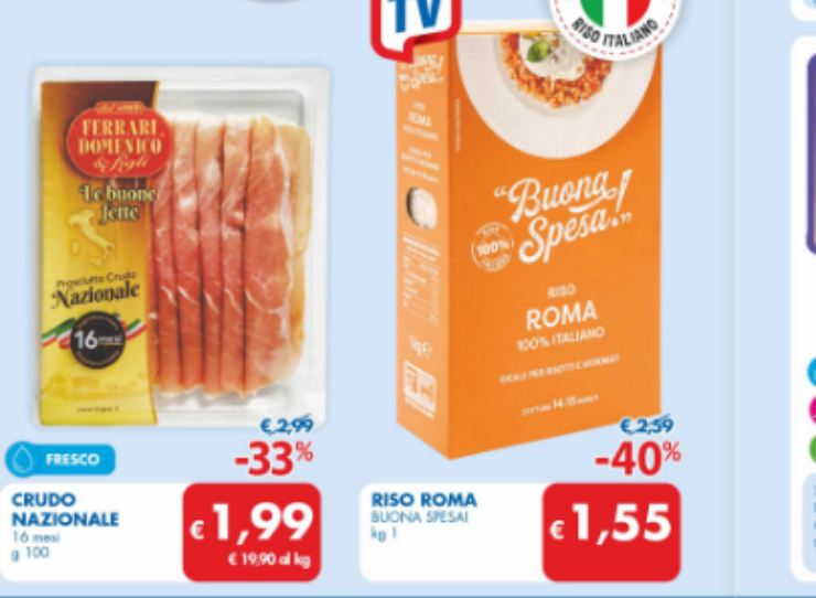 Riso Roma - foto volantino MD - lagazzettaennese.it