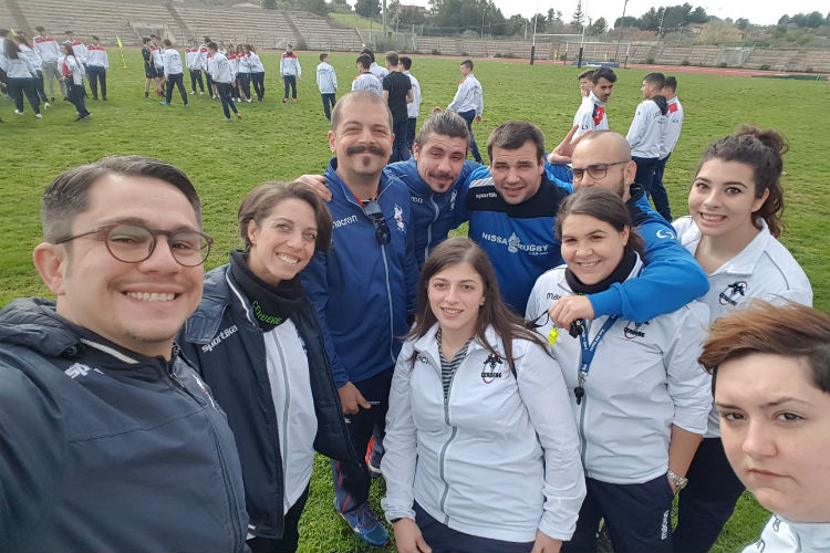 Gli studenti del Liceo Pietro Farinato di Enna al Rugby Day di Caltanissetta