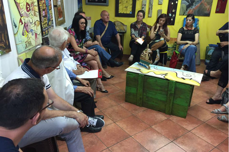 Gli artisti del circolo Talia Gallier Art di Leonforte hanno discusso di libertà nell’arte