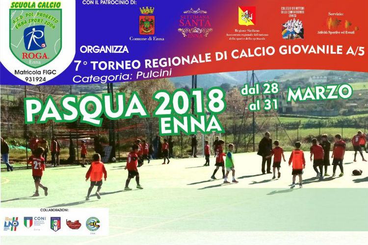 Enna – Calcio Giovanile: aperte le iscrizioni al torneo “Pasqua 2018”