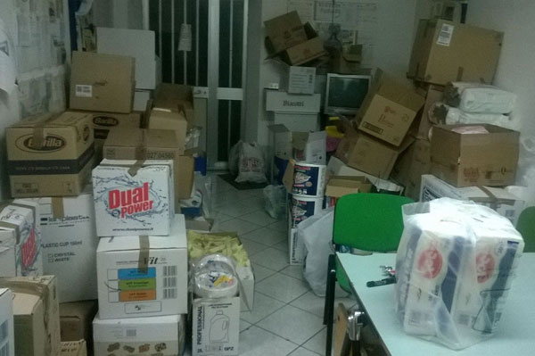 Troina: Consegnate alla Croce Rossa i beni raccolti a favore dei terremotati