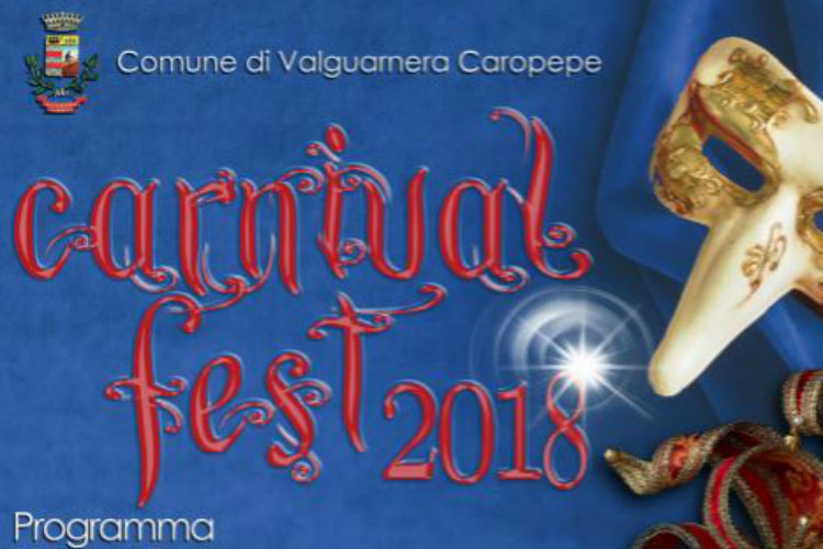 Il programma della manifestazioni del Carnevale a Valguarnera