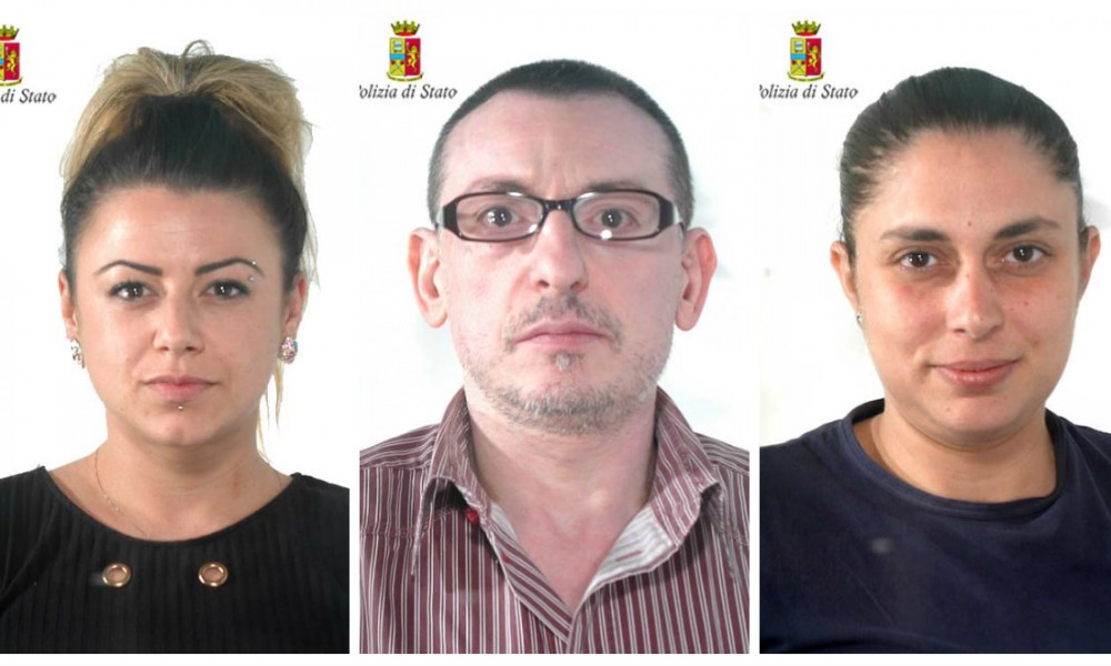 Due donne e un uomo, tutti pregiudicati, arrestati a Dittaino con 1 kg di droga