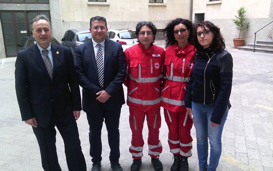Enna: La Croce Rossa incontra il Prefetto