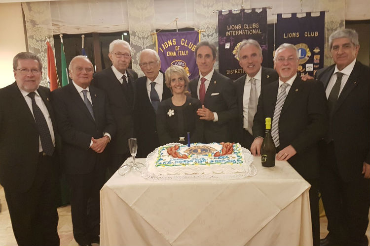 Festeggiata la 55^ Charter Night del Lions Club di Enna