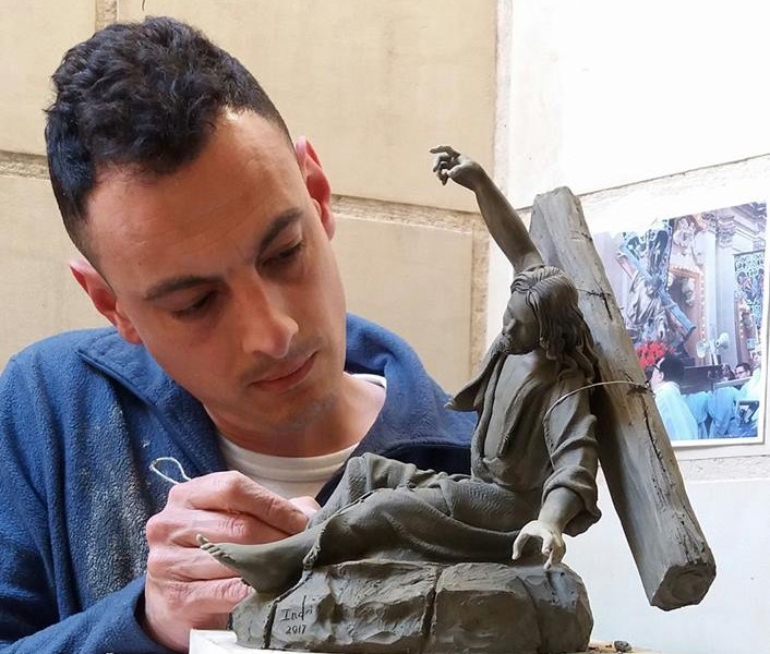 Agira: nuova statua di San Filippo Diacono donata dal maltese Indri Attard
