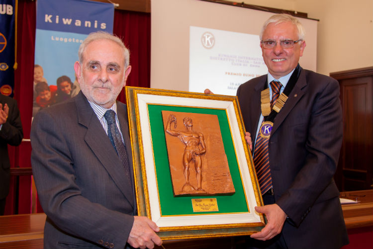 Kiwanis Enna: il premio Euno 2016 a Rocco Francesco Lombardo