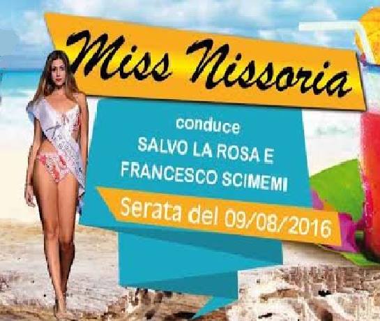 Nissoria: Aperte le iscrizioni per Miss Nissoria
