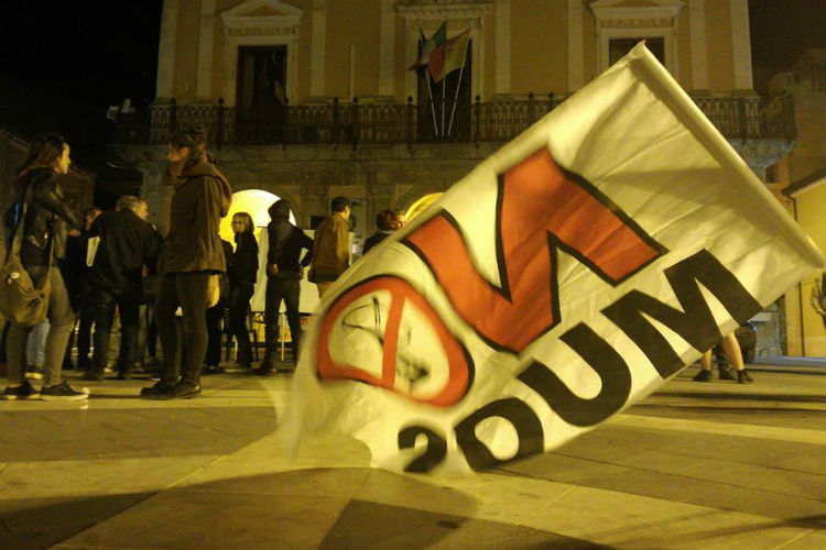 Comitati NO Muos contro il G7 delle Pari Opportunità