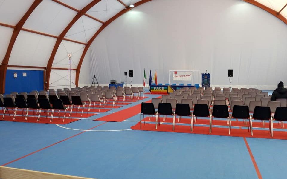 Nissoria: inaugurazione Palatenda intitolato al giudice Livatino