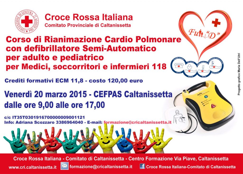 Croce Rossa: “Corso Full D” per Medici, Infermieri e Soccorritori Volontari