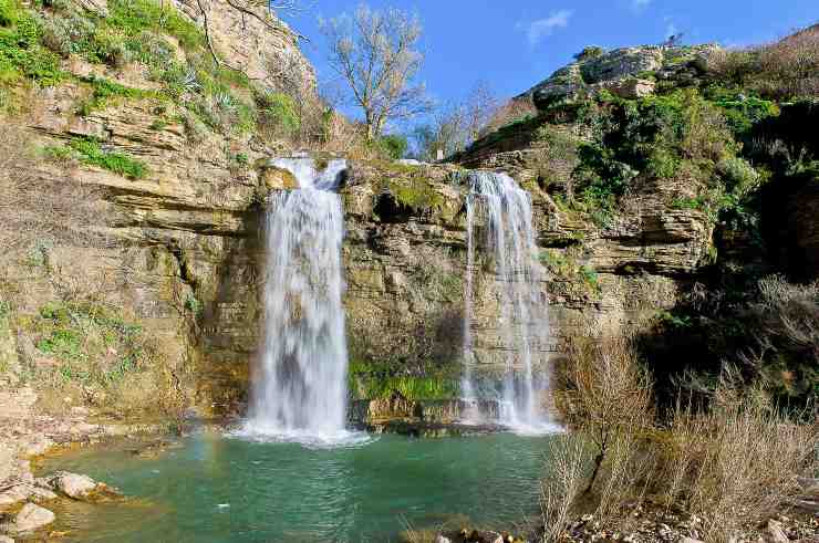 Cascate delle due Rocche Corleone - foto wikimedia commons - lagazzettaennese.it