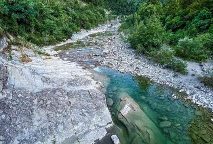 Fiume Santerno - foto facebook @comune di Castel del Rio - lagazzettaennese.it