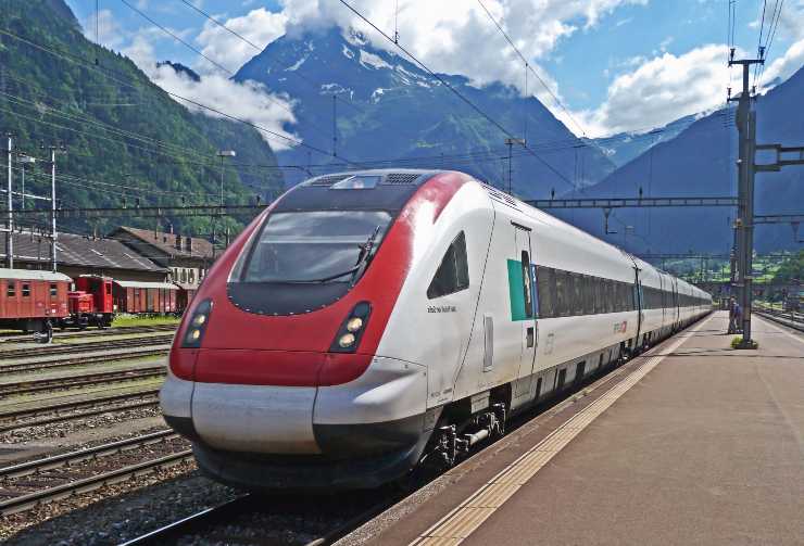 Cuffie in treno
